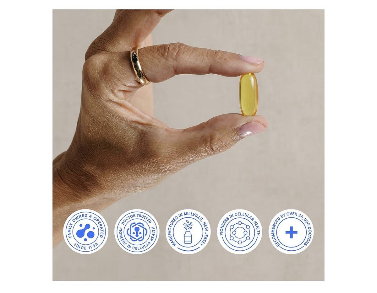 BodyBio Balance Oil Omega 3 &6 Supplement Energize Cells Brain Longevity 180sgel