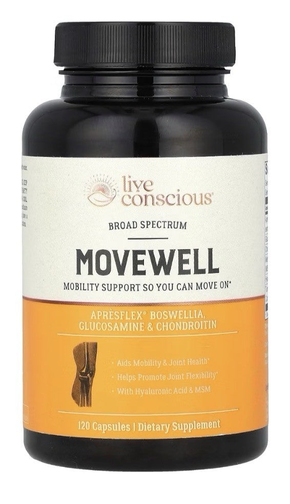 Live Conscious MOVEWELL Mobility Joint Health Joint Flexibility 2 Pack Capsules