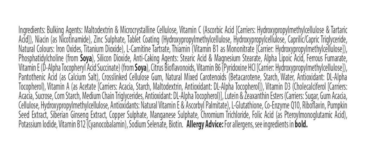 Vitabiotics Wellman 70+ For Men Health & Vitality Science Of Healthy Aging 30Tab