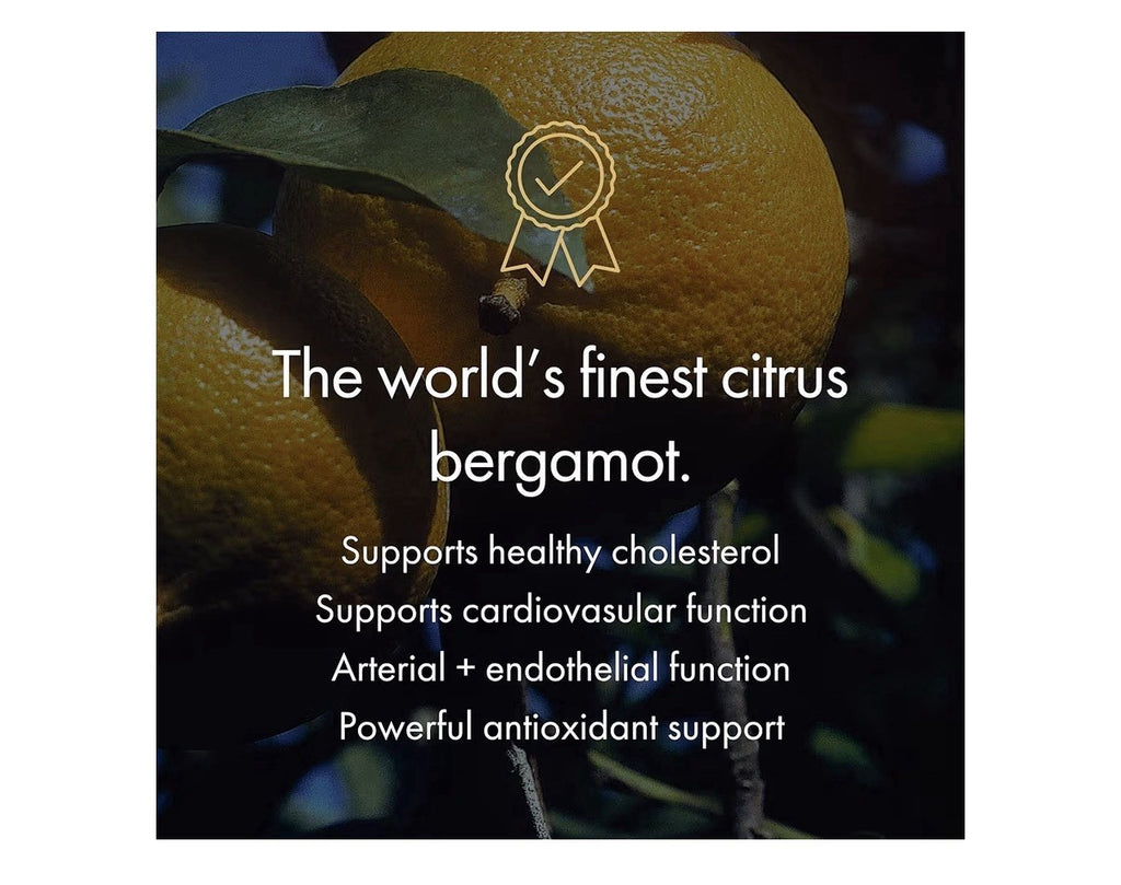 NAOMI Italian Citrus Bergamot 1000mg Extra Strength Supports Cholesterol 60 Caps