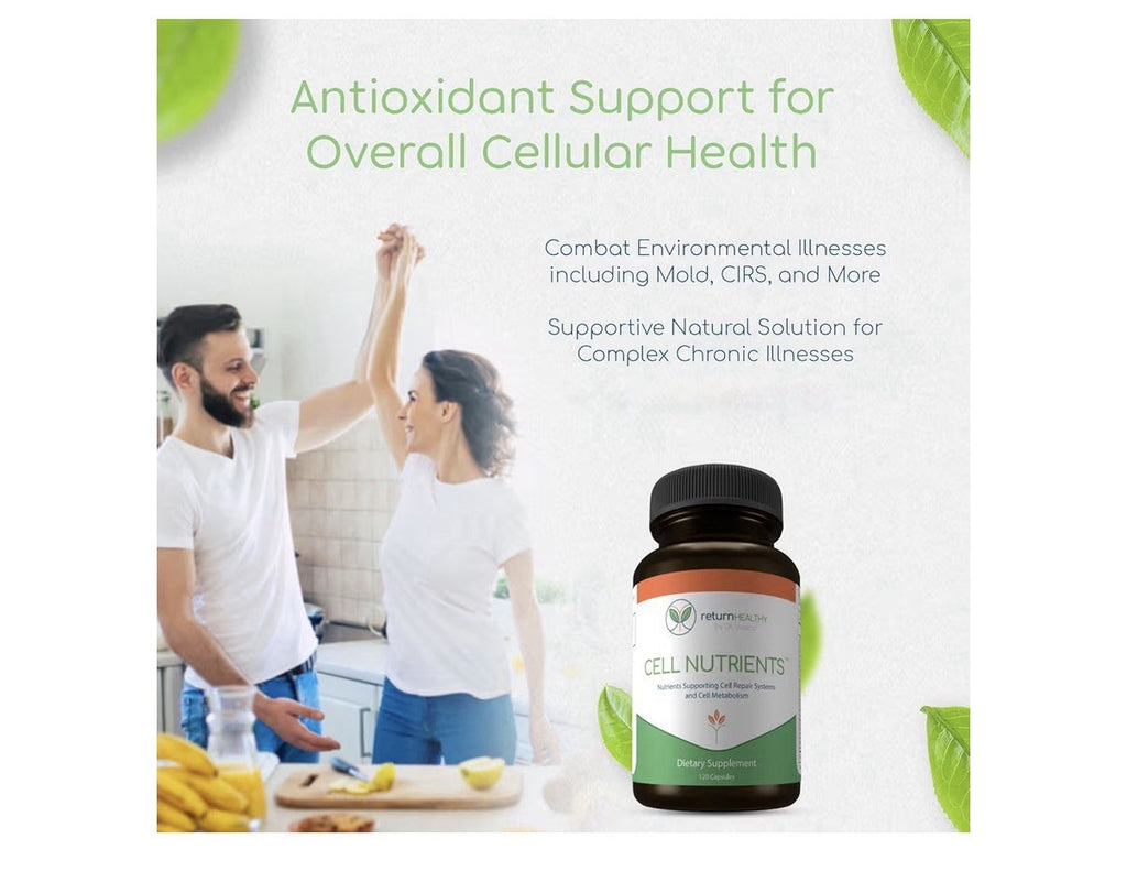 Return Healthy Cell Nutrients Support Cell Repair Systems, Cell Metabolism 120ca