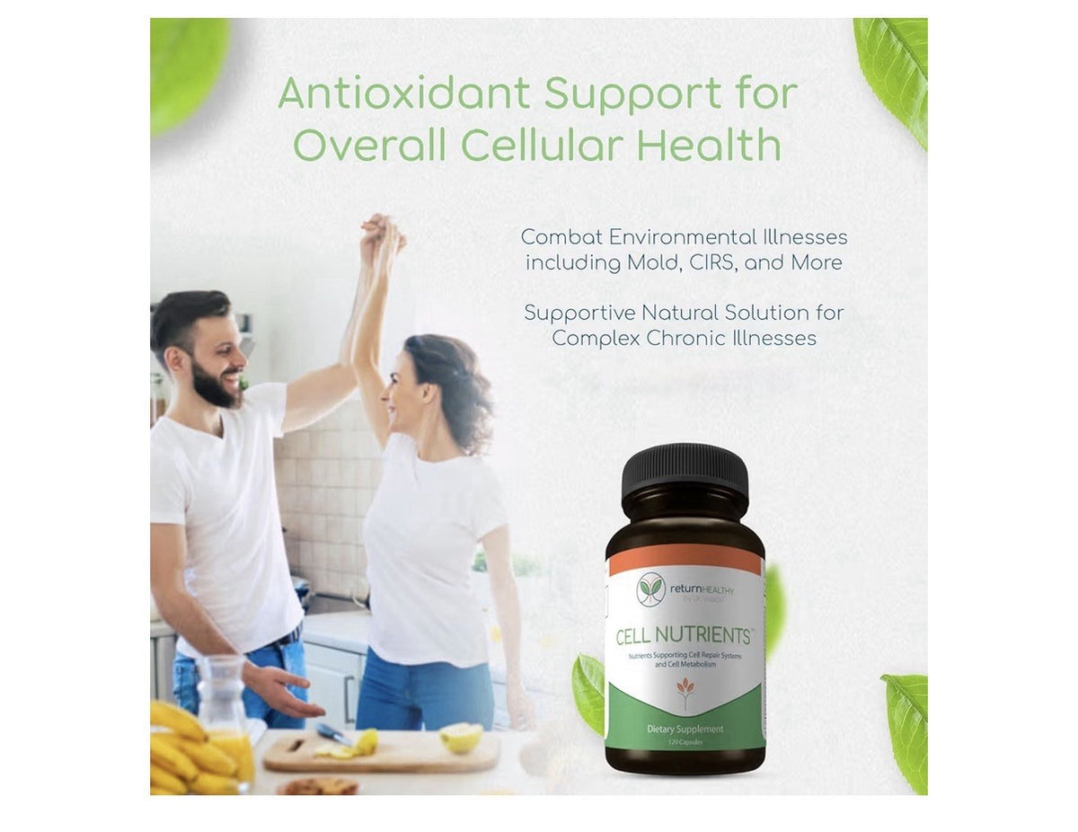Return Healthy Cell Nutrients Support Cell Repair Systems, Cell Metabolism 120ca