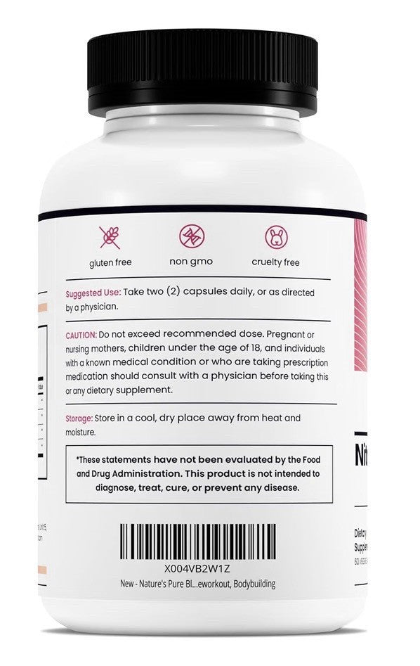 NPB Nitric Oxide Flow Healthy Heart Circulation Recovery Support For Women 60cap