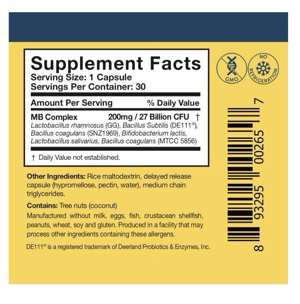 Researched Nutritionals Multi-Biome Multi-Source  Probiotic Immune Digestive 30c