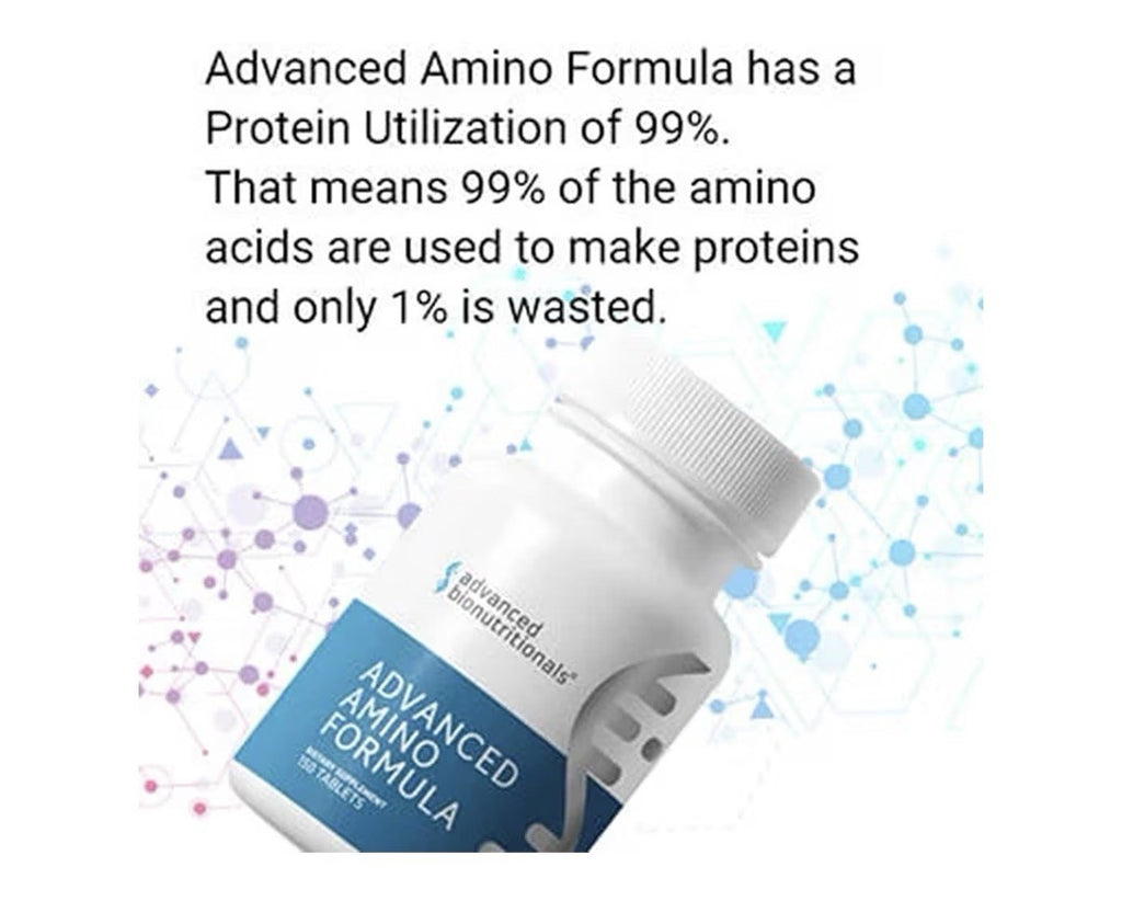 Advanced Bionutritionals Advanced Amino Formula Build Muscle Energy 150 Tablets