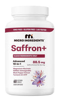 Micro Ingredients Saffron+ Advanced 88.5 mg Saffron Extract Per Serving 60 Caps