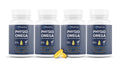 4 Pack PhysioTru Physio Omega 2400mg Fish Oil with Omega 3 Fatty Acid Supplement