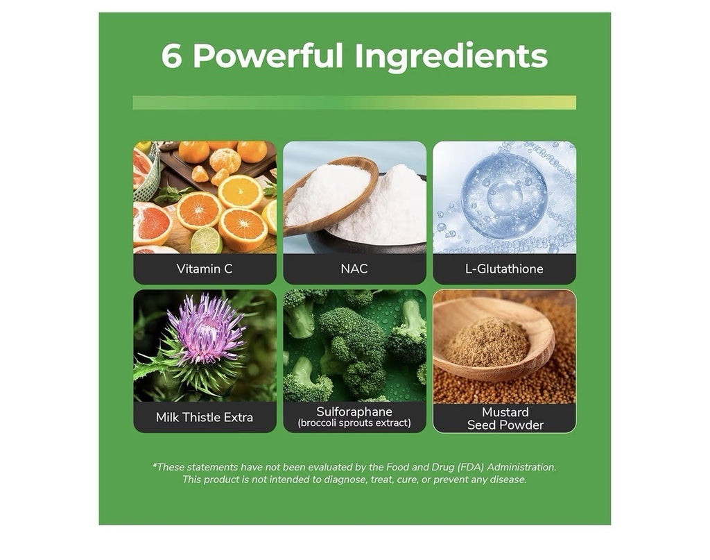 Bright Naturals Vital Detox Liver Supplement Liver Health Formula 3 Pack