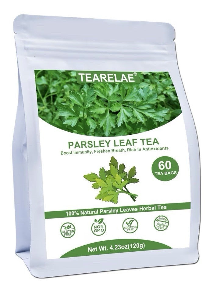 TEARELAE Parsley Leaf Tea Herbal Natural Pure Boost Immunity Fresh Breath 60Tbag