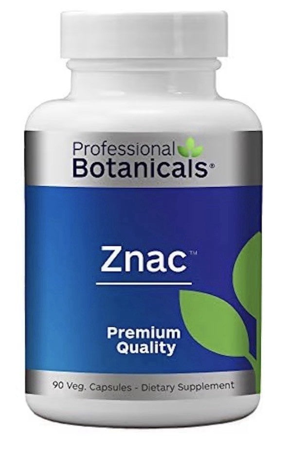 Professional Botanicals Znac Zinc Immune Support Supplement Antioxidant 90 Caps