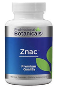 Professional Botanicals Znac Zinc Immune Support Supplement Antioxidant 90 Caps