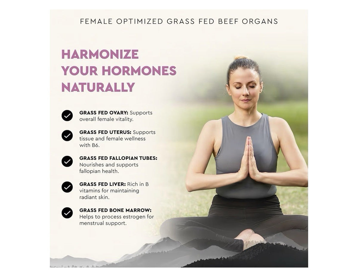 Ancestral Supplements Female Enhancement Supports Hormone Balance Wellness 180ca