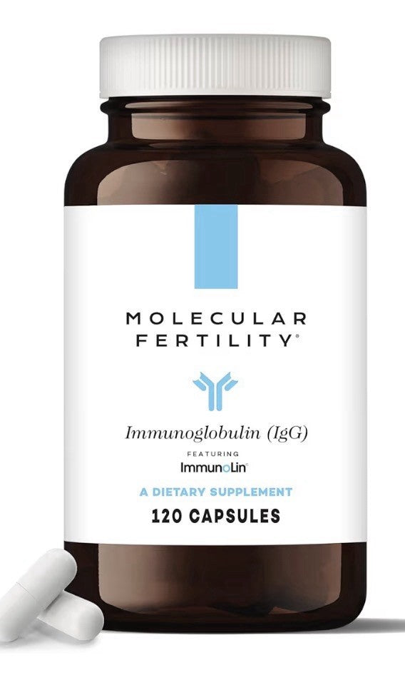 Molecular Fertility Immunoglobulin IgG ImmunoLin Supplement for Men Women 120Cap