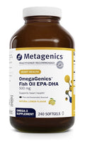 Metagenics OmegaGenics Fish Oil EPA-DHA 500mg Supplement Heart Health 240softgel
