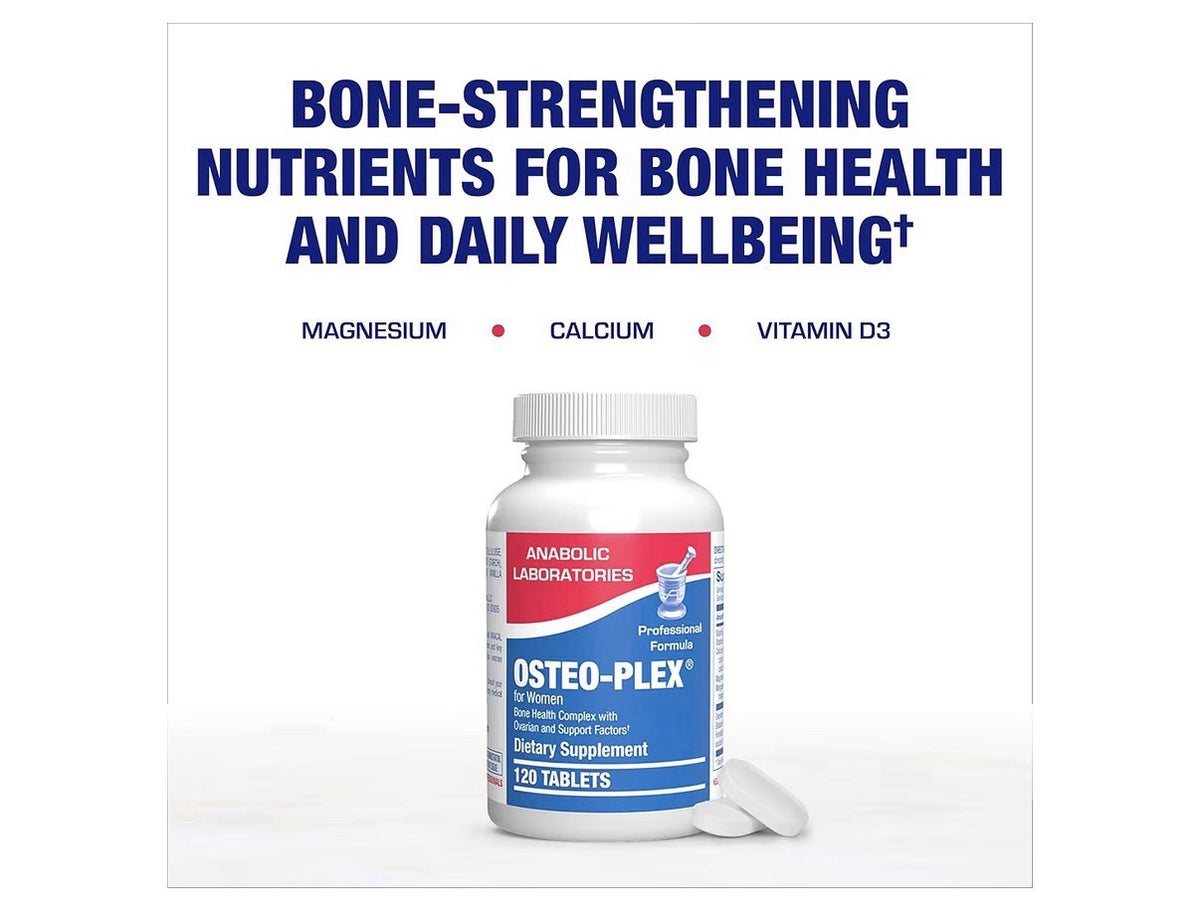 Anabolic Laboratories Osteo-Plex Bone Health Strength For Women Supplement 120Ta
