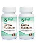 Peak Pure & Natural Peak Cardio Platinum Healthy Heart Arteries Circulation 2Pck