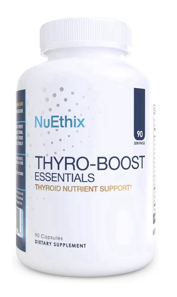 NuEthix Thyro-Boost Essentials Thyroid Nutrient Support 90 Capsules