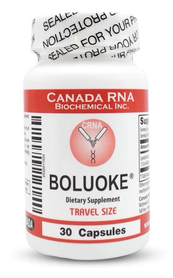 BOLUOKE Canada RNA Lumbrokinase 30 Capsules Dietary Supplement