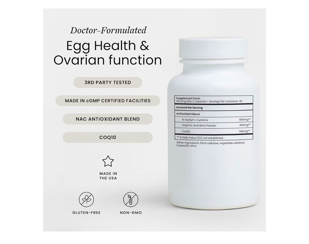 Perelel Fertility Support Antioxidant Multivitamin with COQ10 Women 60Capsules