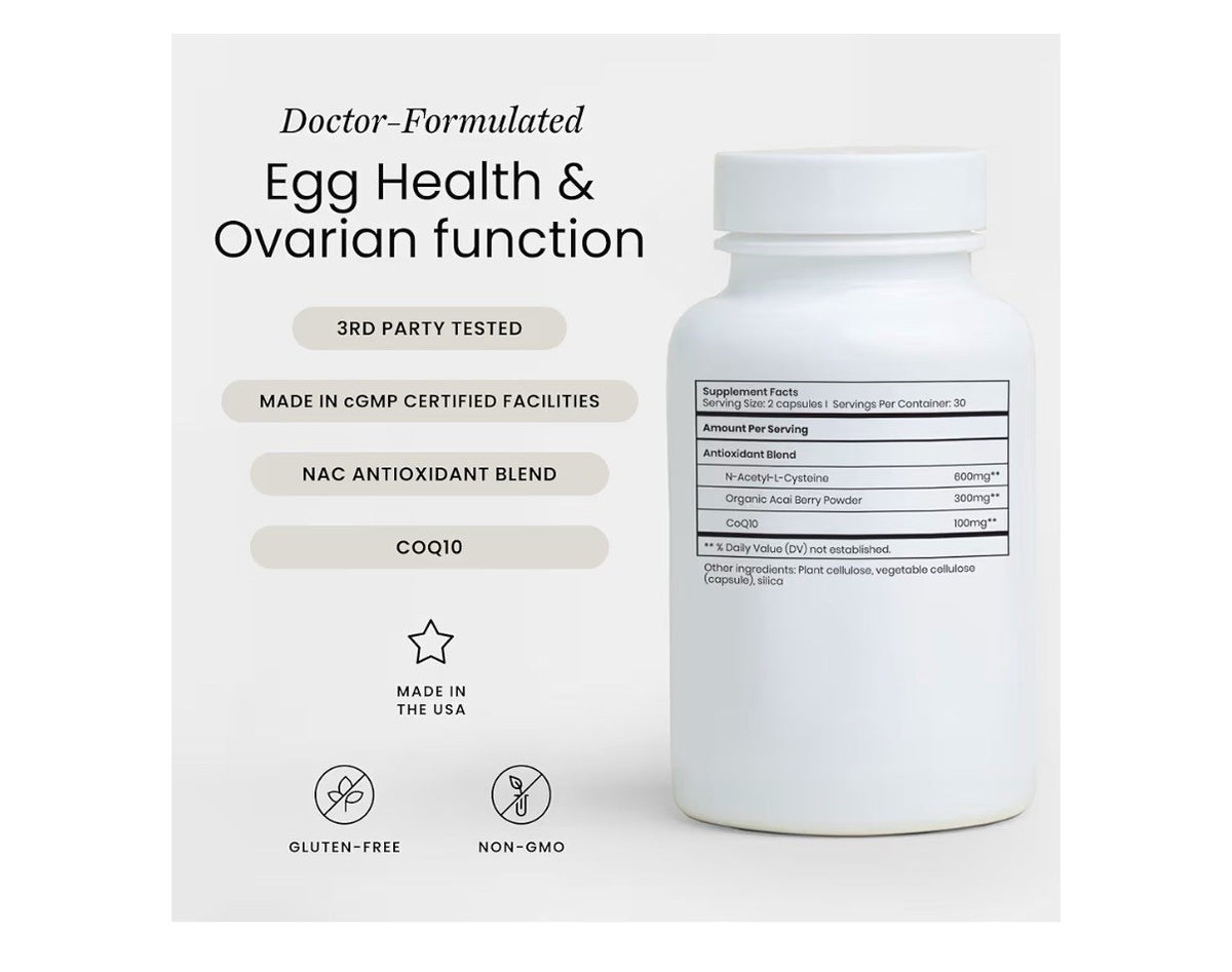 Perelel Fertility Support Antioxidant Multivitamin with COQ10 Women 60Capsules