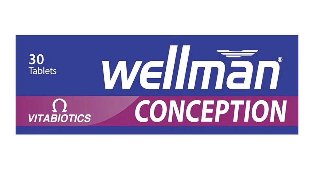 VITABIOTICS Wellman CONCEPTION Fertility & Reproduction 30 TABLETS