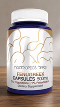 Nootropics Depot Fenugreek 500mg Dietary Supplement 180 Capsules