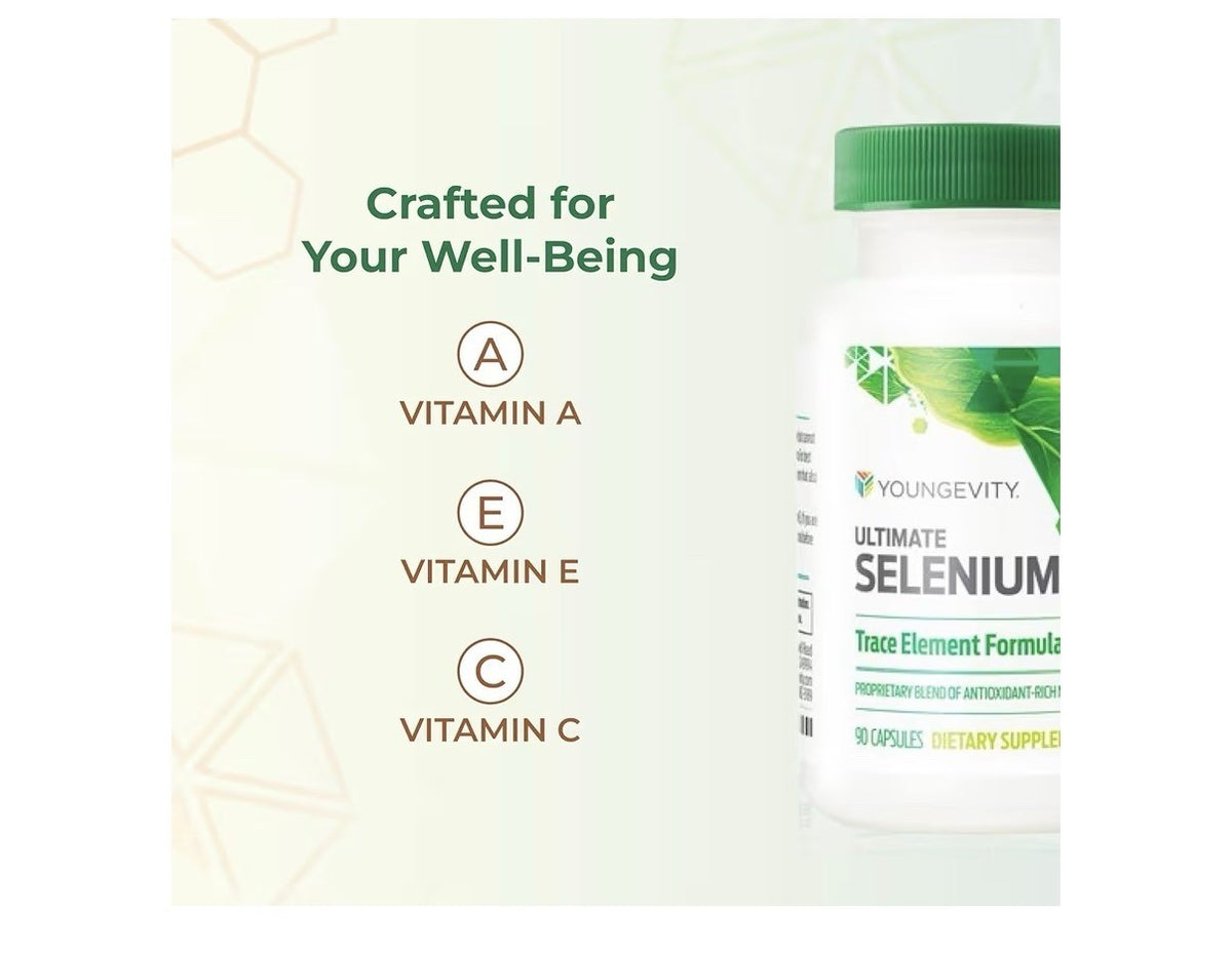 2 Pack Youngevity Ultimate Selenium Trace Element Formula Dietary Supplement