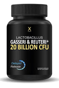 HUMANX Lactobacillus Gasseri & Reuteri+ 20 Billion CFU Organic Probiotics 30caps