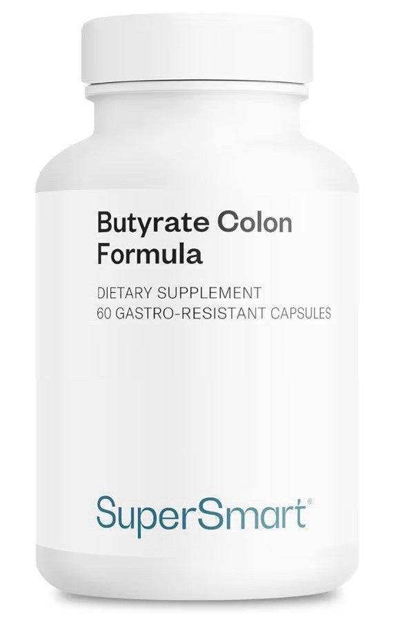 Supersmart Butyrate Colon Formula Advanced Formula With Turmeric 60 Capsules