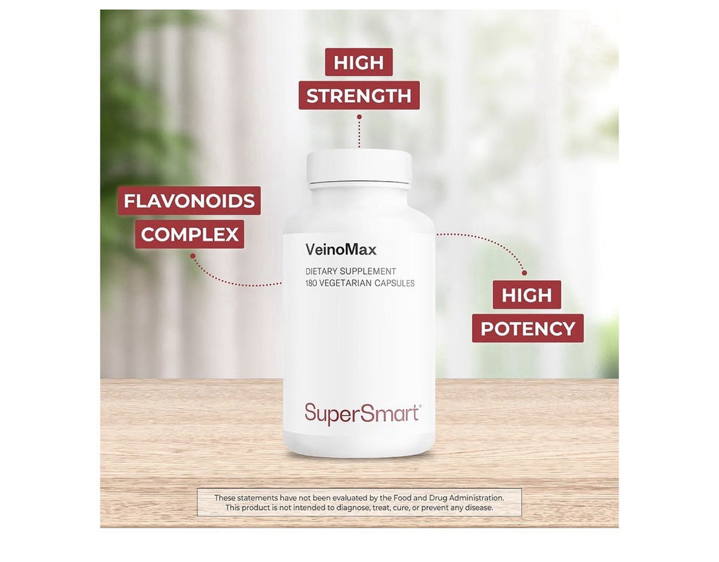 Supersmart VeinoMax Advanced Complex Veins Supplement 180 Capsules