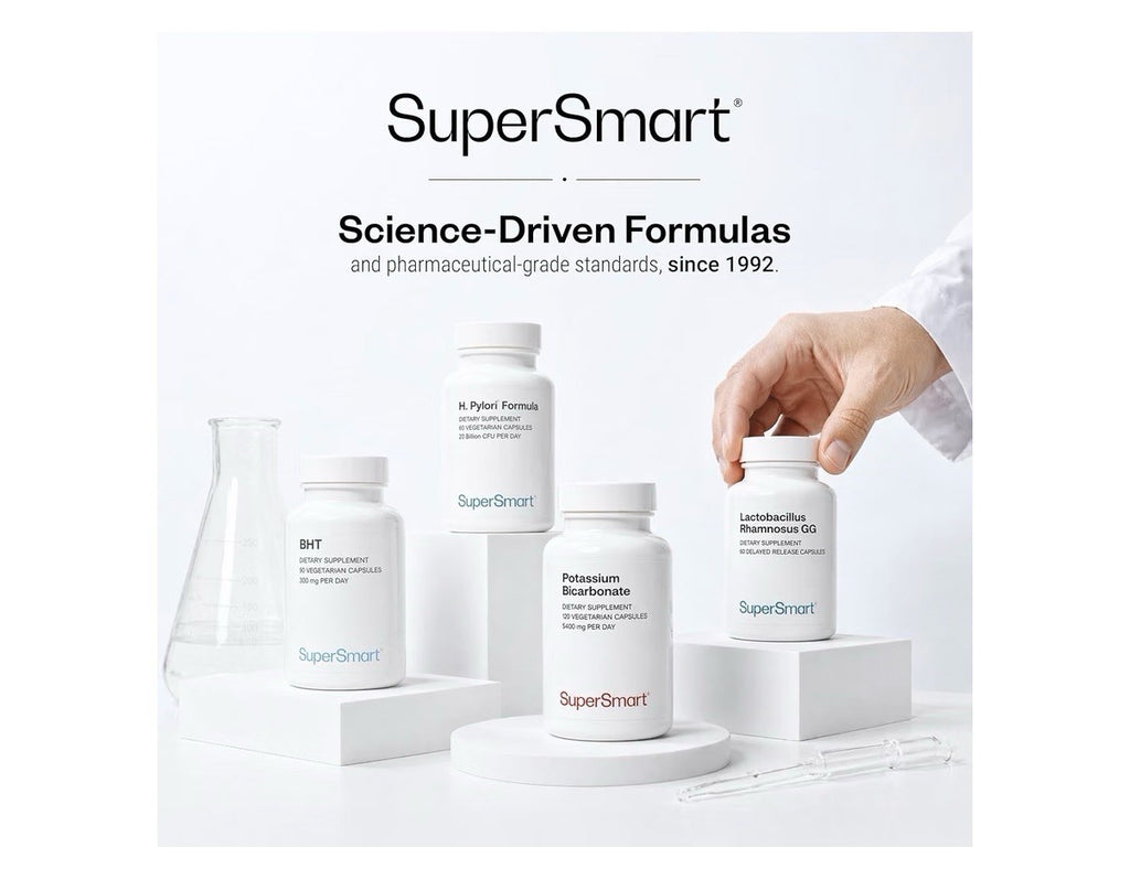 Supersmart Lactobacillus Gasseri 12 Billion CFU per Day Probiotic 90 Capsules