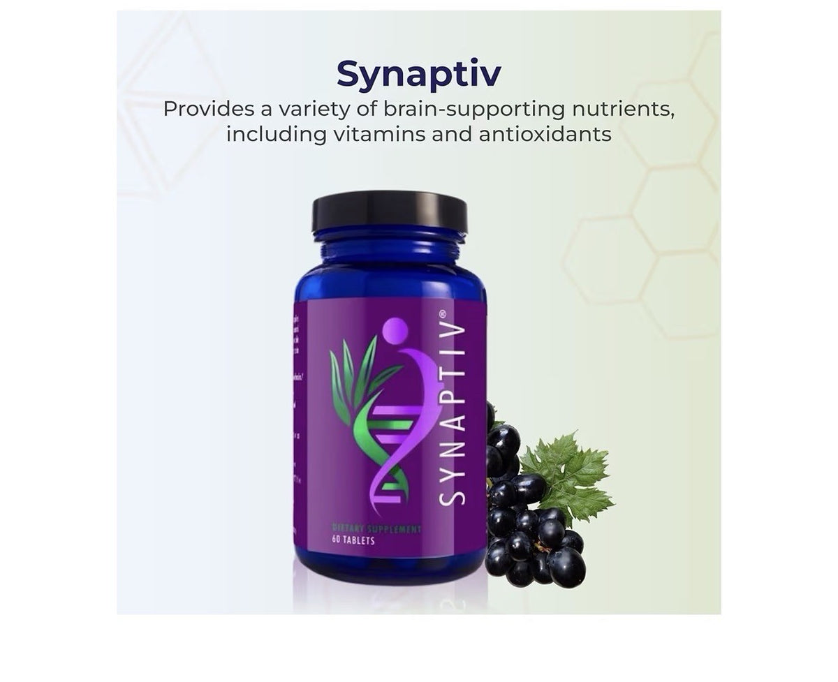 Youngevity Synaptiv Brain Support 12in1 Dietary Support 60 Tablets