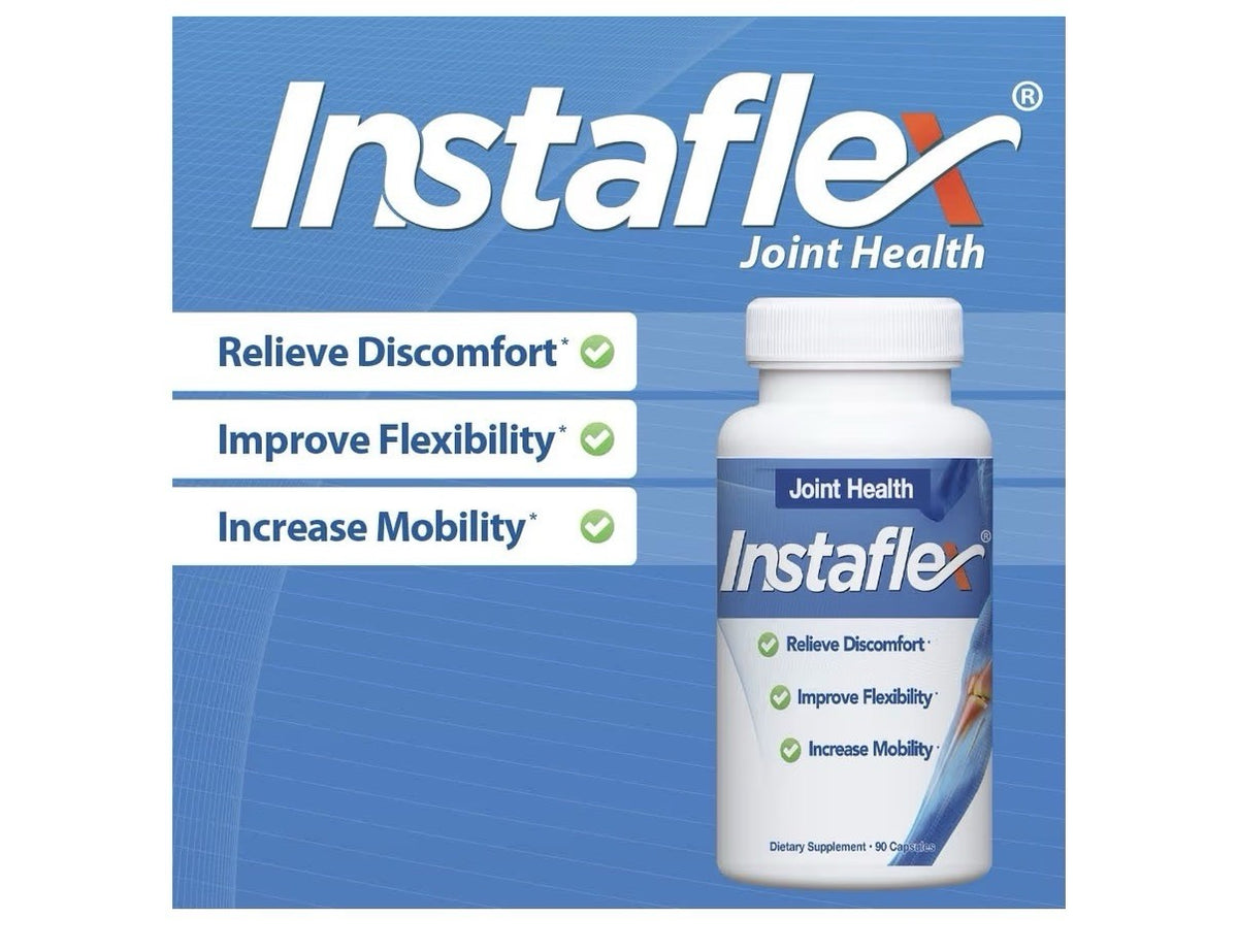 Instaflex Joint Support Relieve Discomfort Flexibility Mobility Women Men 2 Pack