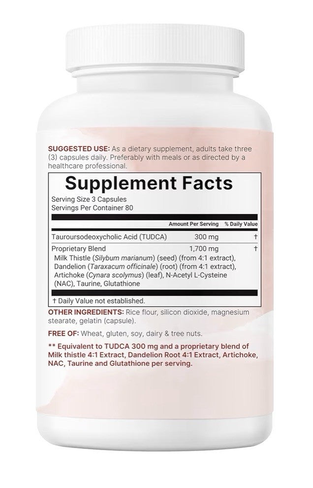 Micro Ingredients TUDCA Tauroursodeoxycholic Acid 240 Capsules
