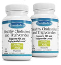 2 Pack EuroMedica Healthy Cholesterol and Triglycerides Immune Heart HDL Support