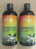 2 Packs  Serene Herbs Exotic Soursop Bitters Liquid Gut Health Detox Vitality