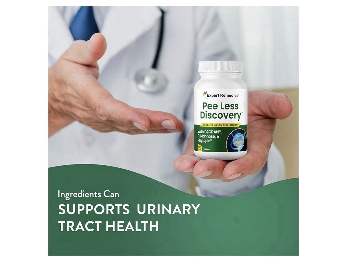 Expert Remedies Pee Less Discovery Bladder Support Supplement For Women Men 90ca