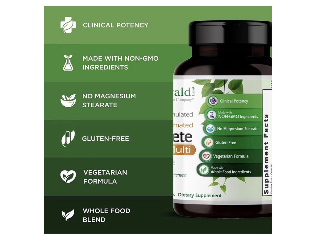 EMERALD LABS Complete 1-Daily Multi Complete Multivitamin Women & Men 30capsules