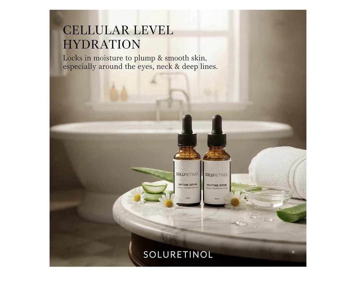 Soluretinol Advanced Wrinkle Serum Skin Renewing Day And Night System 30ml Each