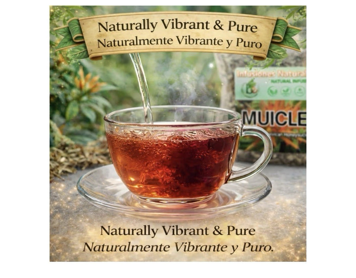 B-Experts Muicle Herbal Tea Mexican Honeysuckle 4 oz Loose Leaf Natural