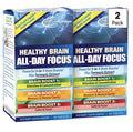Applied Nutrition Healthy Brain All-Day Focus Memory Mental Clarity Calm 2 Pack