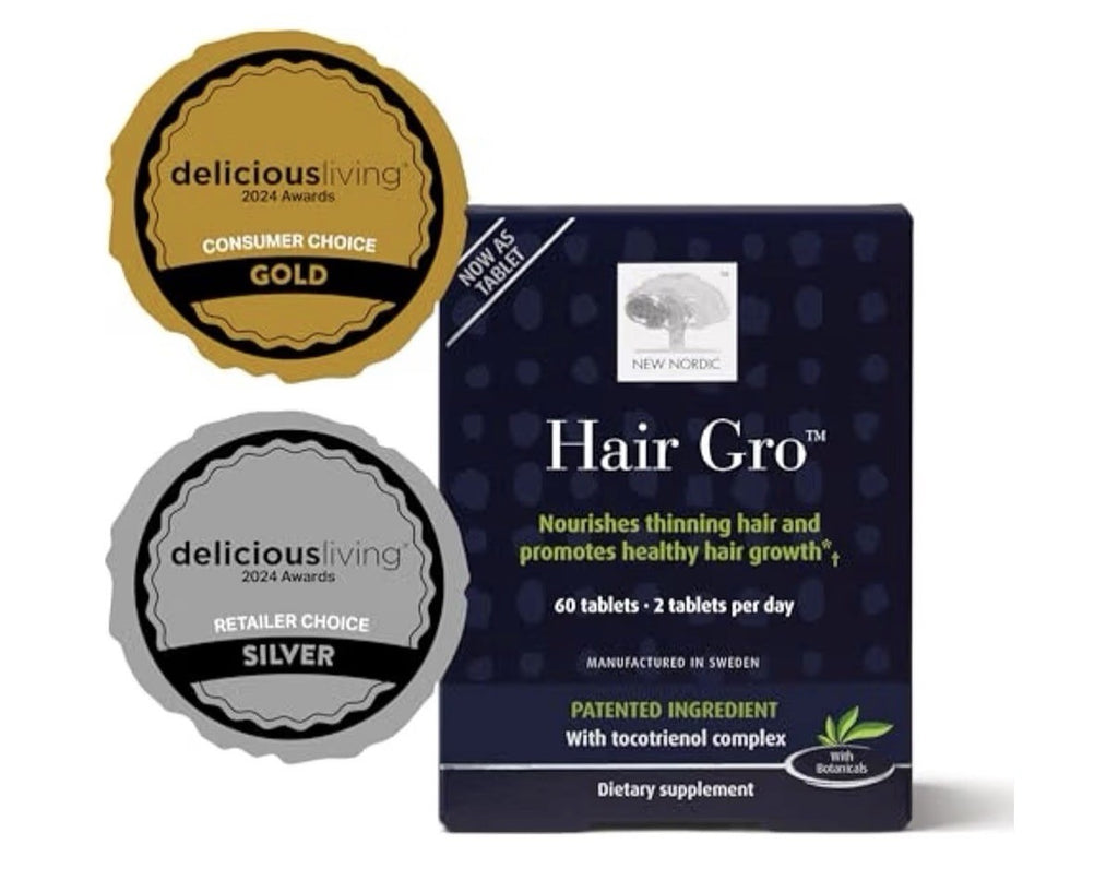 3 Pack NEW NORDIC Hair GRO Nourishing Thinning Hair Promotes Healthy Hair Growth