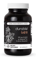 Durable CoQ10 300mg Coenzyme Q10 Phytosome with 9X Better Absorption 30 Capsules