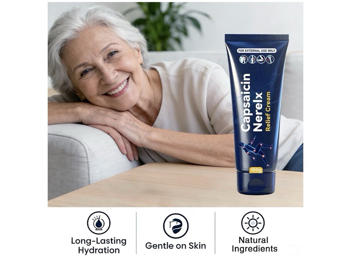 2Pack CapsaiCin Nerlex Neuropathy Relief Cream Nerve Joints Cream with Capsaicin
