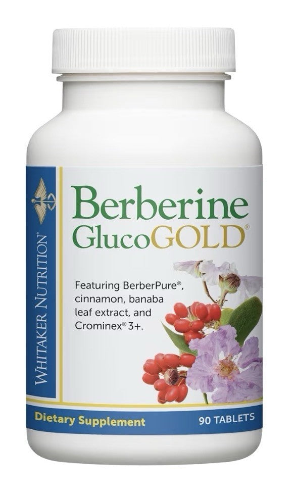 Dr. Whitaker’s Berberine GlucoGold Supplement 1500mg per Day BerberPure 2 Packs