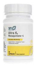 SFI Health Ultra K2 Menaquinone - 4 Supports Bone Connective Tissue 90 Capsules
