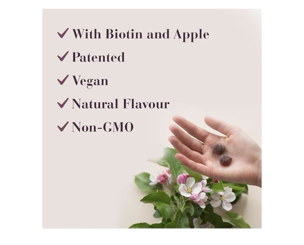 NEW NORDIC Hair Volume Gummies Hair Health Support Fuller Lookin Hair 60 Gummies