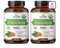 2Pack Zazzee Fenugreek Extra Strength Healthy Lactation Overall Health Wellbeing