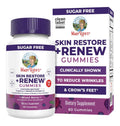 MaryRuth's Skin Restore + Renew Gummies With Hyaluronic Acid Skin Hydration 60g