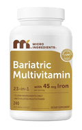Micro Ingredients Bariatric Multivitamin Methylated with Iron 240 Capsules